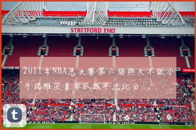 2011年NBA总决赛第六场热火不敌小牛诺维茨基率队扳平总比分