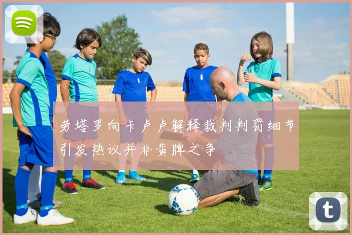劳塔罗向卡卢卢解释裁判判罚细节引发热议并非黄牌之争