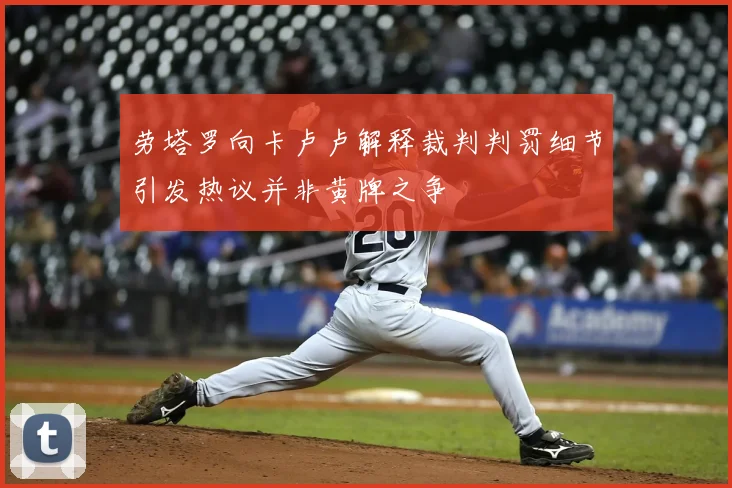 劳塔罗向卡卢卢解释裁判判罚细节引发热议并非黄牌之争