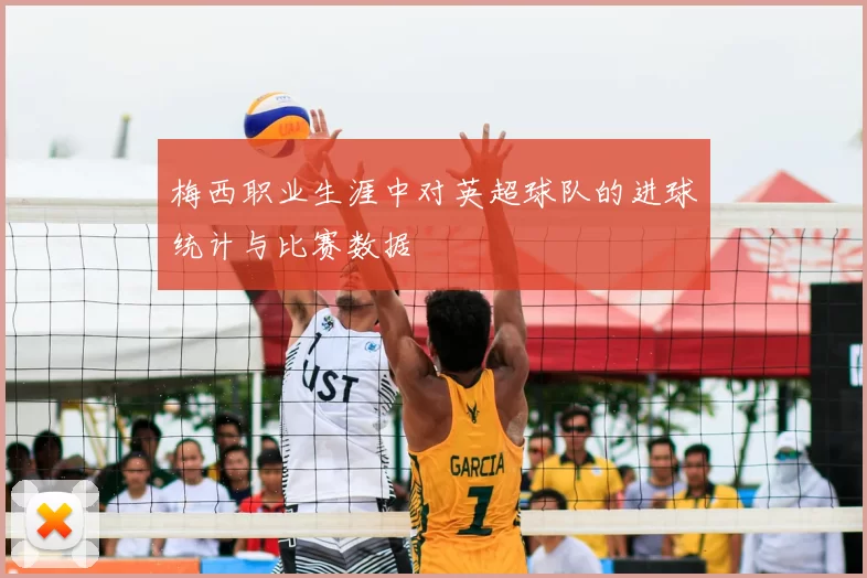 梅西职业生涯中对英超球队的进球统计与比赛数据