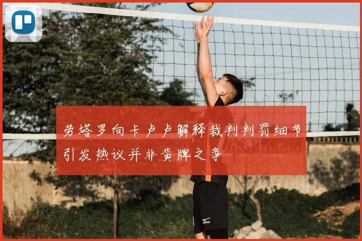 劳塔罗向卡卢卢解释裁判判罚细节引发热议并非黄牌之争